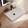 hansgrohe Xanuia Q Lavabo 600/480 con foro miscelatore e troppopieno