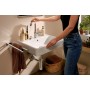 hansgrohe Xanuia Q Lavabo 600/480 con foro miscelatore e troppopieno - vista dettagliata