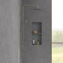 Villeroy & Boch Verve Showers Duschsystem mit drei Funktionen für Wandmontage - technische Ansicht