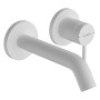 hansgrohe Tecturis S Mitigeur de lavabo encastré mural avec bec de 16,5 cm