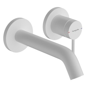 hansgrohe Tecturis S Miscelatore monocomando per lavabo incasso a parete con beccuccio da 16,5 cm