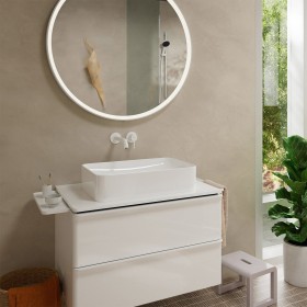 hansgrohe Tecturis S Miscelatore monocomando per lavabo incasso a parete con beccuccio da 16,5 cm