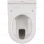 Duravit Starck 3 WC sospeso a scarico a pavimento - vista tecnica