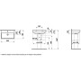 Lavabo LAUFEN PRO S Compact 60 cm