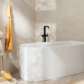 Rubinetto da vasca a pavimento monocomando hansgrohe Tecturis S