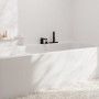 hansgrohe Tecturis E 3-Loch Einhebel-Wannenrandarmatur mit Schlauchbox (sBox) - Detailansicht