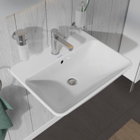 Lavabo Duravit ME by Starck 60 cm avec 1 trou de robinet percé