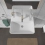 Lavabo Duravit ME by Starck 60 cm avec 1 trou de robinet percé - photo produit