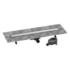 hansgrohe RainDrain Go Komplettset Duschrinne 800 rückseitig befliesbar für Standard-/flache Installation