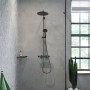 hansgrohe Croma Select S Showerpipe 280 1jet mit Thermostat und Handbrause, EcoSmart - Detailansicht