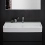 Vasque LAUFEN Val encastrable 95 x 42 cm, avec 1 trou de robinet, avec trop-plein