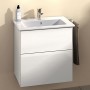 Villeroy & Boch Venticello Waschtisch 60 x 50 cm mit 1 Hahnloch - technische Ansicht
