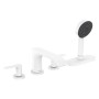 hansgrohe Vivenis 4-Loch Wannenrandarmatur mit Schlauchbox (sBox)