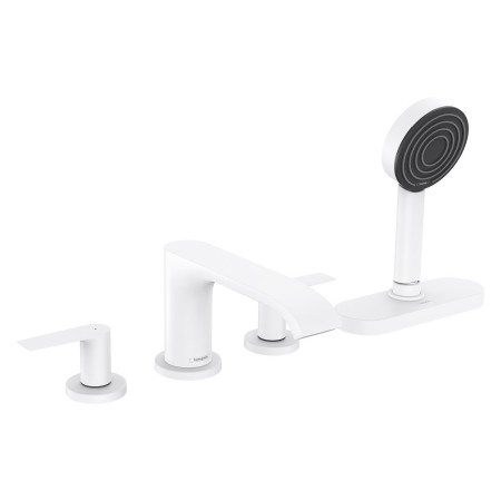 hansgrohe Vivenis 4-Loch Wannenrandarmatur mit Schlauchbox (sBox)