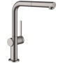 hansgrohe Talis M54 Miscelatore monocomando per cucina 270, beccuccio estraibile, 1getto
