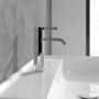 Robinet de lavabo monocommande Villeroy & Boch Dawn sans bonde - vue technique