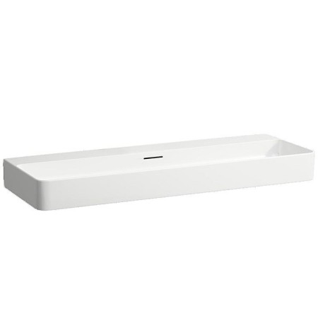 Lavabo encastrable LAUFEN Val 120 x 42 cm, sans trou de robinet, avec trop-plein