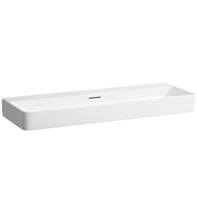 Lavabo encastrable LAUFEN Val 120 x 42 cm, sans trou de robinet, avec trop-plein