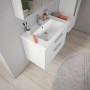 Lavabo Duravit D-Code 80 cm - vue technique