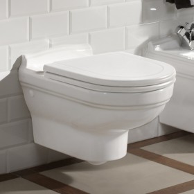 Villeroy & Boch Hommage WC sospeso a parete con scarico a pavimento
