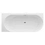 LAUFEN PRO Eck-Badewanne 180 x 80 cm Version links aus Marbond - Detailansicht