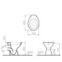 VitrA Options Norm Stand-WC 36 x 46 cm - Detailansicht