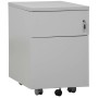 Wolfstahl Rollcontainer Stahl 2 Auszüge abschliessbar 40 x 60 x 62 cm - Detailansicht