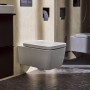 hansgrohe EluPura Q WC sospeso 540 senza bordo, con HygieneEffect - vista tecnica