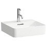 Lavabo à main LAUFEN Val 45 x 42 cm avec trou de robinet, avec trop-plein - vue détaillée