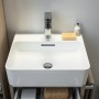 Lavabo LAUFEN Val 45 x 42 cm avec trou de robinet et trop-plein - photo produit