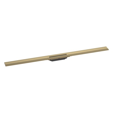 hansgrohe RainDrain Flex Fertigset Duschrinne 120 cm, kürzbar zur Wandmontage
