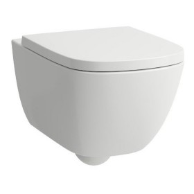 Collection de WC suspendu Palomba LAUFEN sans bride avec abattant de WC
