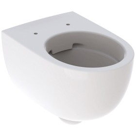 Geberit Renova Confort WC suspendu à chasse d'eau encastrée, surélevé, forme fermée, Rimfree