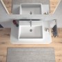 Vasque à poser Duravit Vero Air polie avec 1 trou de robinet 60 x 47 cm, avec trop-plein - vue technique