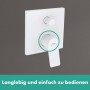 hansgrohe Vivenis Einhebel-Wannenarmatur Unterputz mit Sicherungskombination - technische Ansicht