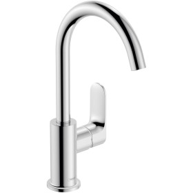 Robinet de lavabo monocommande hansgrohe Rebris S 210 avec bec pivotant et bonde à tirette
