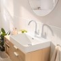 Robinet de lavabo monocommande hansgrohe Rebris S 210 avec bec pivotant et bonde à tirette - vue détaillée