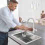 Kit di avviamento GROHE Blue Home con beccuccio a C - vista dettagliata