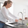 Kit di avviamento GROHE Blue Home con beccuccio a C - vista tecnica