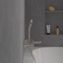 Pomme de douche Villeroy & Boch Verve Showers avec trois types de jets - vue technique