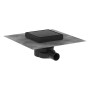 hansgrohe RainDrain Point Komplettset Punktablauf 15/15 cm rückseitig befliesbar - Detailansicht