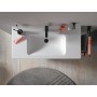 Lavabo Duravit D-Code 100 cm - vue détaillée