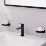 Rubinetto monocomando per lavabo hansgrohe Logis 110 Fine con scarico Push-Open - vista tecnica