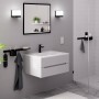 Rubinetto monocomando per lavabo hansgrohe Logis 110 Fine con scarico Push-Open - immagine prodotto