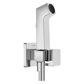 Douchette à main hansgrohe Bidette 1jet E EcoSmart+ avec support de douche et flexible de douche 125 cm