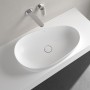 Lavabo d'appoggio Villeroy & Boch Antao 65 x 40 cm, senza troppo pieno, non levigato