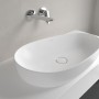Lavabo d'appoggio Villeroy & Boch Antao 65 x 40 cm, senza troppo pieno, non levigato - vista tecnica