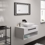 Robinetterie de lavabo encastrée hansgrohe Vernis Shape, bec de 20,5 cm - vue détaillée