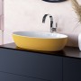 Lavabo d'appoggio ovale Villeroy & Boch Artis - vista tecnica