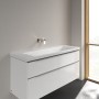 Villeroy & Boch Subway 3.0 Mobile lavabo 130 cm, senza foro per rubinetto, senza troppo pieno - vista tecnica